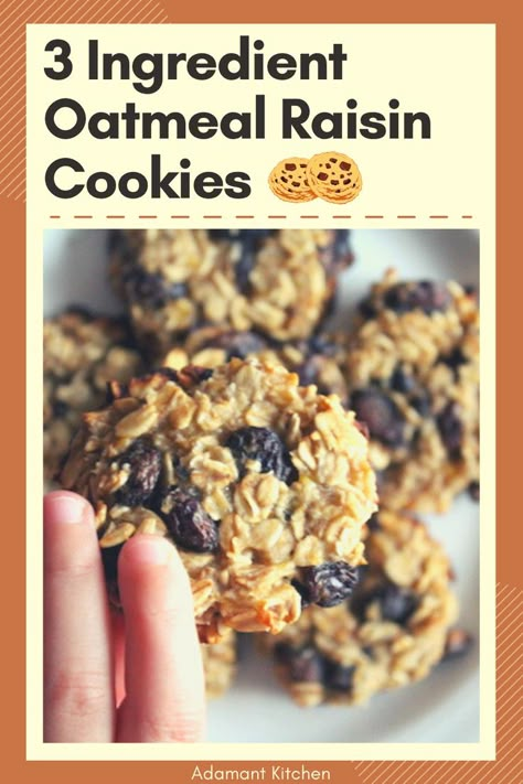 No Cook Oatmeal Cookies, Oatmeal Raison Cookies, Healthy Oatmeal Raisin Cookies, Hazelnut Macarons, Easy Oatmeal Raisin Cookies, Traditional Indian Food Recipes, Diet Sweets, Oatmeal Raisin Cookies Healthy, Cookies From Around The World