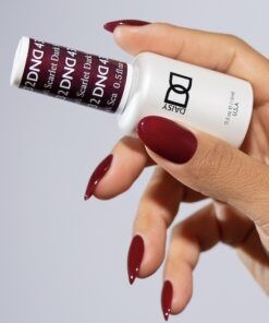 Dark Scarlet #432 – DND Gel USA Dnd Dark Red Gel Polish, Dnd Christmas Nails, Dnd Red Nails, Dnd Red Gel Polish, Nails Dnd, Red Gel Polish, Dip Ideas, Dnd Gel Polish, Cherry Nails