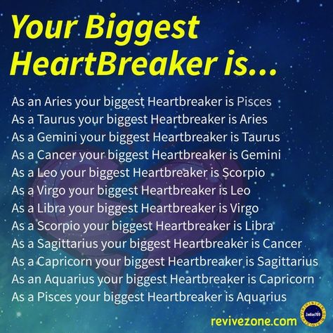 Zodiac Heartbreak Zodiac Meanings, Horoscope Memes, Zodiac Sign Fashion, Zodiac Signs Chart, Pisces Quotes, Libra Zodiac Facts, Heart Breaker, Zodiac Signs Pisces, Zodiac Sign Traits