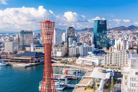 Things to do in Kobe, Japan: a first-timer's guide - Rough Guides | Rough Guides Japan Skyline, Cheapest Places To Live, Kobe City, Kobe Japan, Japan History, Living In Europe, Castle In The Sky, Osaka Japan, Places Of Interest