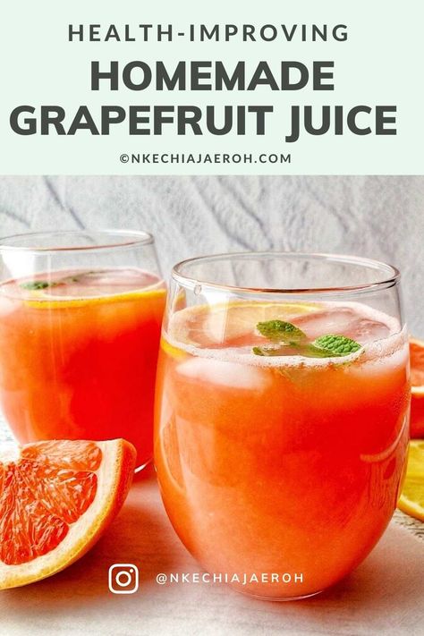 Grapefruit Detox Drink, Juicing Recipes Grapefruit, How To Make Grapefruit Juice, Grapefruit Orange Lemon Juice, Homemade Grapefruit Juice, Grapefruit Orange Juice, Canning Grapefruit Juice, Recipes Using Grapefruit, Grapefruit Juice Recipe Juicers