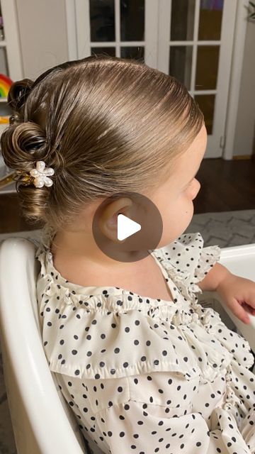 Dance Hair Toddler, Toddler Hairstyles Girl Updo, Toddler Girl Flower Girl Hair, Flower Girl Hairstyles Toddler Fine Hair, Toddler Pageant Hair Short, Simple Toddler Girl Hairstyles, Toddler Hair Ideas Girl, Fine Toddler Hair Hairstyles, Toddler Party Hairstyles Girl