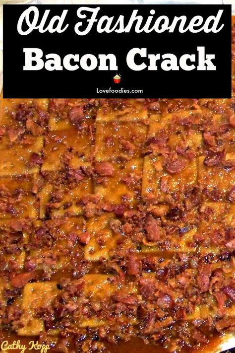 Saltine Cracker Candy, Bacon Cracker, Saltine Cracker, Cracker Candy, Bacon Appetizers, Best Appetizer Recipes, Cracker Recipes, Finger Food Appetizers, Bacon Recipes