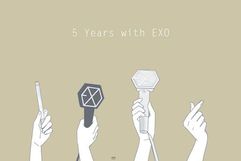 #5yearswithexo“ Exo Kokobop, Exo Edits, Exo Art, Exo Wallpaper, Exo Fan Art, Artsy Aesthetic, Exo Lockscreen, Current Mood Meme, Exo Funny