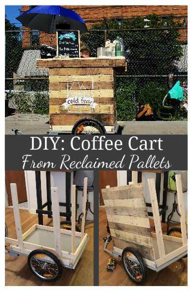 #Bike, #Cart, #Coffee It all started with the basic Aosom Cargo Bike Trailer ... about  $130 with shipping, rated up to 160lbs.  Taking the frame off was a must, I added a 1x2 boards which fit perfectly in the slots, then bolted the vertical "posts" so I could build an Coffee Cart Diy Plans, Coffee Bike Cart, Diy Food Cart How To Build, Food Cart Diy, Diy Vendor Cart, Food Truck Diy, Diy Food Truck, Diy Food Cart, Diy Coffee Cart