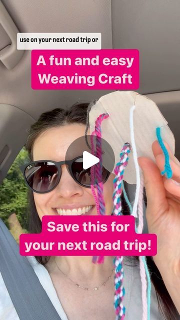 3rd Grade Arts And Crafts Project Ideas, Maker Ideas, Kids Yarn Crafts, Weaving For Kids Easy, Easy At Home Crafts For Kids, Yarn Activity For Kids, Simple Sewing With Yarn For Kids, Fun Summer Crafts For Kids Ages 4-6, Kids Weaving Projects