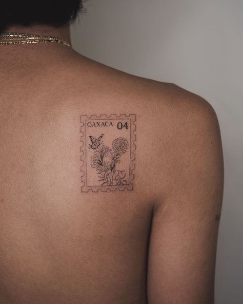 IT'S GOT OUR STAMP OF APPROVAL 📫  TATTED BY DIAZ  Soho, Union Square, and Williamsburg  11AM-9PM 7 DAYS A/W🕘 WALK-INZ OR BOOK ONLINE..📕 TATTOOS & PIERCINGS, NO ATTITUDE, NO MISERABLE HOOPS TO JUMP THROUGH....🚫  WALK-INZ WELCOME OR BOOK ONLINE AT  ⚔️livebytheswordtattoo.com⚔️ . . . . #livebytheswordtattoo #poststamp #poststamps #tattoo #tattooartist #nyctattooshop #nyc Mexican Stamp Tattoo, Post It Stamp Tattoo, Vintage Post Stamp Tattoo, Puebla Tattoo, Mexico Stamp Tattoo, Posted Stamp Tattoo, Poststamps Vintage Tattoo, Post Card Stamp Tattoo, Postcard Stamp Tattoo