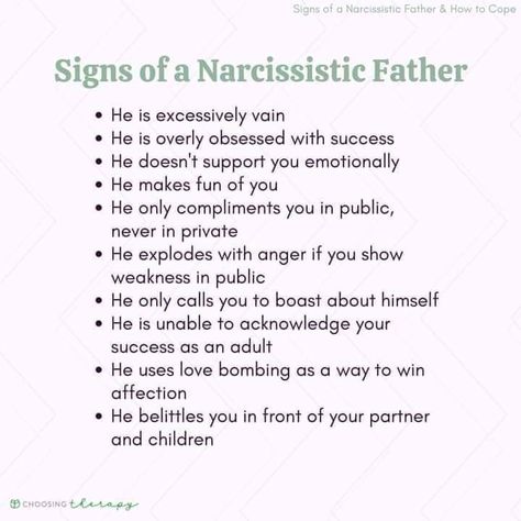 Narcissistic Behavior In Fathers, Narcissistic Parents Signs, Quotes About Narcissistic Dads, Narcissistic Coparent Quotes, Narcissistic Behavior In Dads, Daughter Of Narcissistic Father Quotes, Narcissitic Fathers Quotes, Narcissistic Behavior Father, Narcisstic Fathers