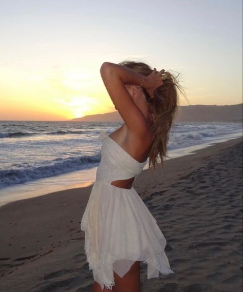 Do More, The Ocean, A Woman, White Dress, Make Your, Sun, White