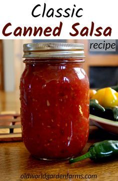 Canning Salsa With Fresh Tomatoes, The Best Salsa Recipe For Canning, Best Canned Salsa Recipe, Canned Salsa Recipe, Homemade Canned Salsa, Salsa With Fresh Tomatoes, Salsa Recipe For Canning, Canned Salsa, Canned Salsa Recipes