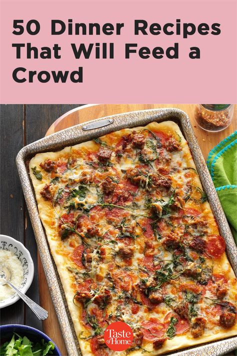 Dinner Entrees For A Crowd, Meat For Party Main Dishes, Easy Crowd Recipes, Recipes To Feed 50 People, Food For 6 People, Mexican Large Crowd, Dinner Ideas For Large Crowd, Dinner Ideas For 16 People, Cooking For 100 People