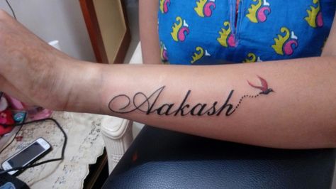 Akash Name Tattoo, Pink Nature Wallpaper Hd, House Stark Logo, Name Tattoo Design, Heart Tattoos With Names, Indian Names, Names Tattoos For Men, Heart Tattoos, Pink Nature