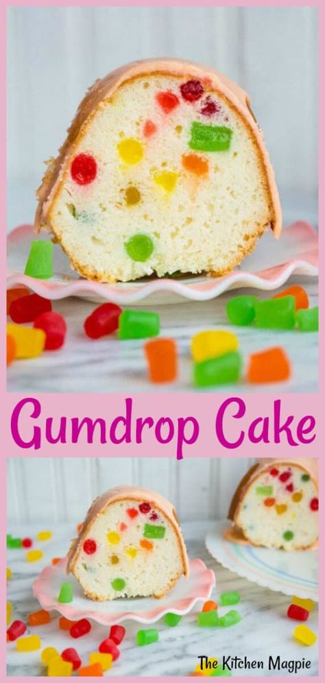 Gumdrop Cake Gumdrop Cake Recipe, Gumdrop Cake, Gum Drop Cake, Fruit Cake Loaf, Baking Mix Recipes, Drop Cake, Cake Loaf, Gum Drop, Dessert Recipies