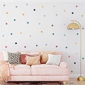 Polka Dot Wall Decal Stickers for Kids Nursery Bedroom Removable Colorful Dot Wall Stickers for Baby Girls Boys Room Decorations Confetti Wall, Nursery Classroom, Classroom Interior, Classroom Wall Decor, Polka Dot Wall Decals, Polka Dot Walls, Fabric Wall Decals, Stickers For Kids, Kids Nursery