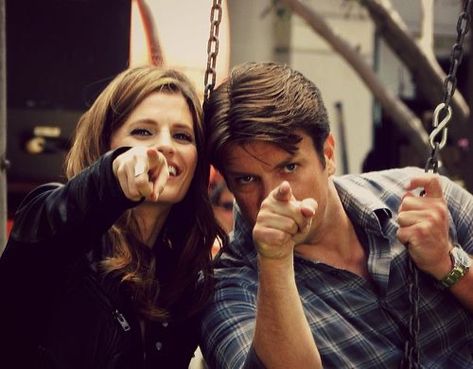 Kate Beckett and Richard Castle Castle Tv Series, Richard Castle, Castle Tv Shows, Chinese New Year Design, Castle Beckett, Uss Enterprise Star Trek, Castle Tv, Kate Beckett, Stargate Atlantis