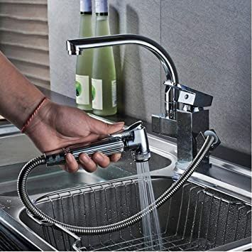 Commercial Kitchen Faucet, Chrome Kitchen Faucet, Faucet Kitchen, Deck Installation, Pull Out Faucet, Pull Out Kitchen Faucet, Kitchen Shower, Sink Mixer Taps, Kitchen Mixer Taps