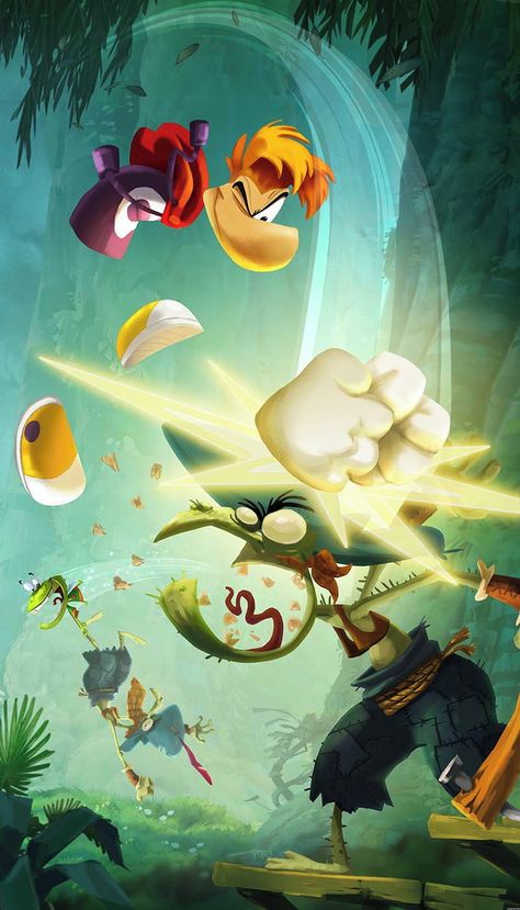 Geeky Wallpaper, Gaming Corner, Pixel Planet, Rayman Origins, Rayman Legends, Big Poster, Game Wallpaper, V Games, Childhood Games