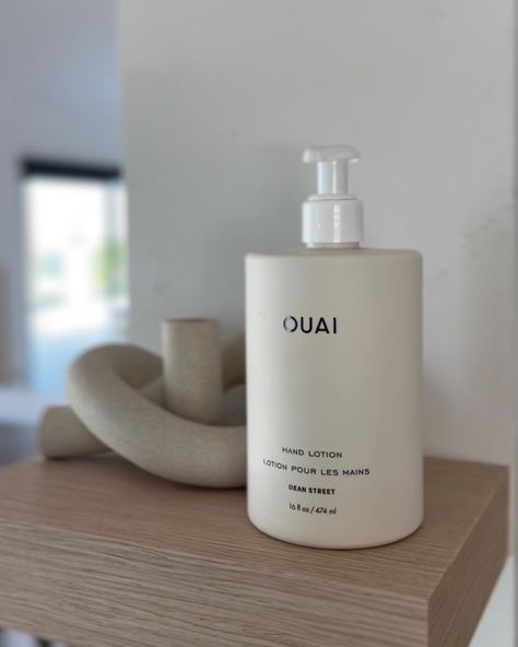 Ouai Hand Soap, Ouai Packaging, Hand Lotion, Beauty Skin, Sunscreen, Sensitive Skin, Room Ideas, Hand Soap Bottle, Scents