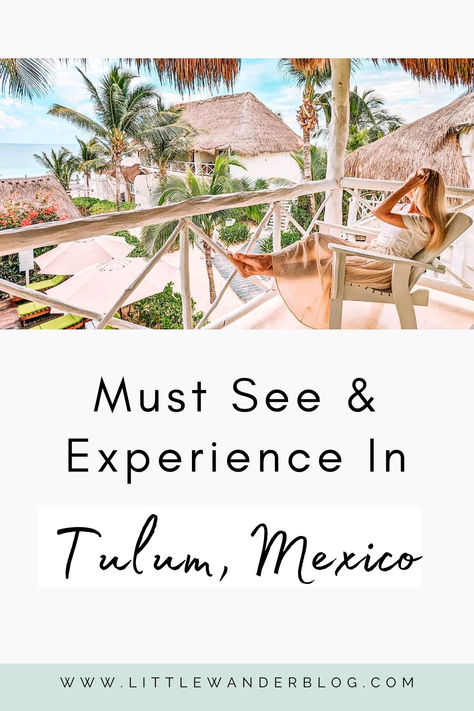 9 Unmissable Experiences in Tulum Mexico , Here's what you must see in Tulum! Tulum Mexico Restaurants, Tulum Girls Trip, Coco Tulum, Mexico Restaurants, Tulum Travel Guide, Tulum Travel, Tulum Mexico, Bucket List Destinations, Solo Female Travel