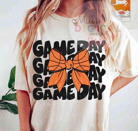 Glitter Basketball, Cheerleading Shirts, Basketball Png, Cheerleading Gifts, Png Coquette, Basketball Clothes, Bow Png, Tshirt Ideas, Basketball Game