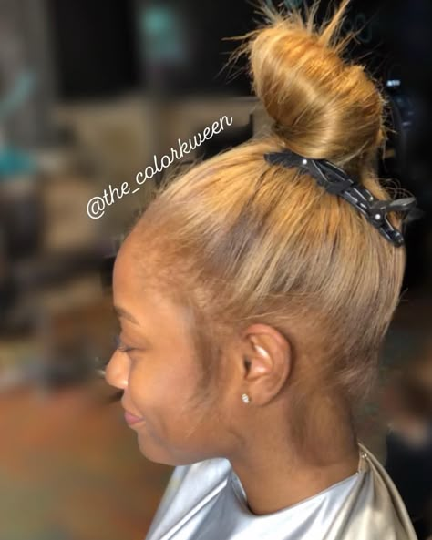 Warm ash❤️custom colored microlinks installed . 👑natural hair color from @_glitterbybella 678-856-6536www.whairstudioatl.com #frontal… | Instagram Blonde Natural Hair, Pressed Natural Hair, Silk Press Natural Hair, Hair Instagram, Dyed Natural Hair, Honey Blonde Hair, Pretty Hair Color, Hair Laid, Dye My Hair