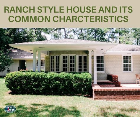 Ranch style houses are perhaps the most widely searched for home style in the United States. Check out the common characteristics of ranch-style homes and a few reasons for their increasing popularity in this blog. https://www.henrickhomeconstruction.com/post/ranch-style-house-and-its-common-characteristics Modern Ranch Style Homes Interior Decor, Ranch House Style, Modern Ranch Style Homes, Open Plan Layout, Craftsman Ranch, Natural Building Materials, Plan Layout, Architecture Company, Ranch Style House