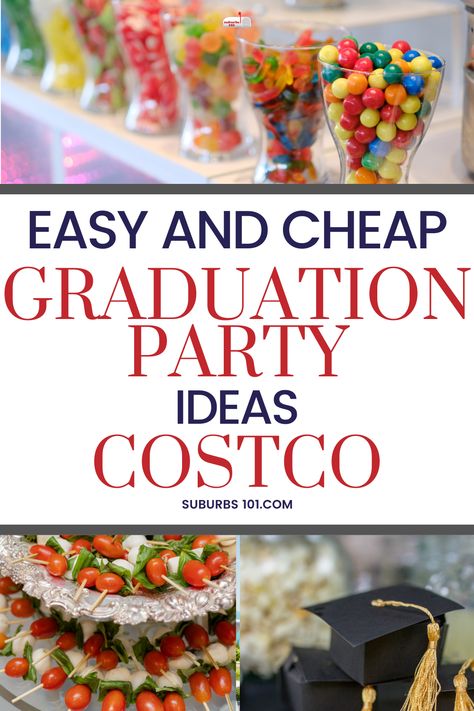 Are you hosting a graduation party? Need easy and cheap Graduation party food ideas? Whenever I’m hosting a party, I always head to Costco- from party food platters to party appetizers to party snacks to candy bars, Costco makes it easy to throw an affordable graduation party. Here are the best Costco graduation party food ideas. Graduation Food Ideas Desserts, Pre Made Party Food, Catered Party Food Ideas, Pulled Pork Graduation Party, Outdoor Graduation Party Food Ideas, Cheap Graduation Party Ideas Food, Best Graduation Party Food Ideas, Graduation Party Food Ideas On A Budget, Appetizers For Graduation Party