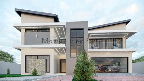 Double Storey House Plans South Africa, Ghana House Plans Design, Double Storey House Plans, House Plans South Africa, Farm Style House, House Plans For Sale, Flat House, Modern Family House, Awesome Houses