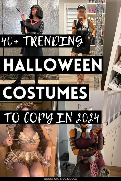 Steal the spotlight with these 40+ amazing women’s Halloween costume ideas! Whether you’re looking for classic halloween costumes or fresh halloween costumes 2024, these women's halloween costumes are perfect for every style. Visit the blog for more women’s costume ideas, solo halloween costumes, and trendy halloween costumes that you’ll love! Women’s Halloween, Best Costumes 2024, 2024 Womens Halloween Costumes, Halloween Costumes With Black Knee High Boots, Best 2024 Halloween Costumes, Halloween Costumes Leather Pants, Badass Halloween Costume For Women, Female Halloween Costumes 2024, Pop Culture Costumes 2024