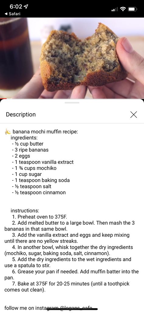 Mochi Banana Bread, Banana Mochi Bread Recipe, Mochi Banana Bread Recipe, Banana Mochi Recipe, Mochiko Recipes, Mochi Bread Recipe, Mochi Muffin Recipe, Mochi Cupcakes, Banana Mochi