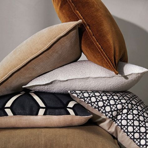 Weave Home Australia (@weavehomeau) • Instagram photos and videos Plain Cushions, Double Stitch, Cushion Pattern, European Linens, French Seam, Vintage Velvet, Linen Cushion, Velvet Cushions, Cool Tones