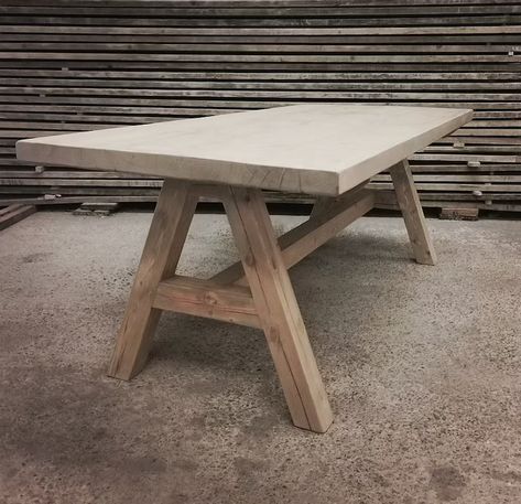 Reclaimed A-Frame Rustic Farmhouse 6-8 Seater Solid Wood | Etsy Industrial Dining Table, Custom Coffee Table, Concrete Table, Industrial Coffee Table, Steel City, Reclaimed Timber, Handmade Table, Solid Wood Dining Table, Picture On Wood