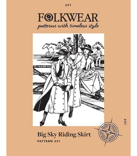 Equestrian Women, Diy Vest, Riding Skirt, Sky Ride, Divided Skirt, Skirt Sewing Pattern, Skirt Sewing, Stacked Earrings, Sea Glass Earrings