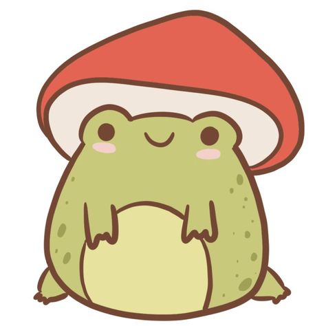 How to Draw a Mushroom Frog (Easy Beginner Guide) Mushroom Frog Drawing, Cute Chibi Animals, Draw A Mushroom, Chibi Animals, Mushroom Frog, Draw Cartoon, Frog Drawing, Drawing Projects, Kawaii Animals