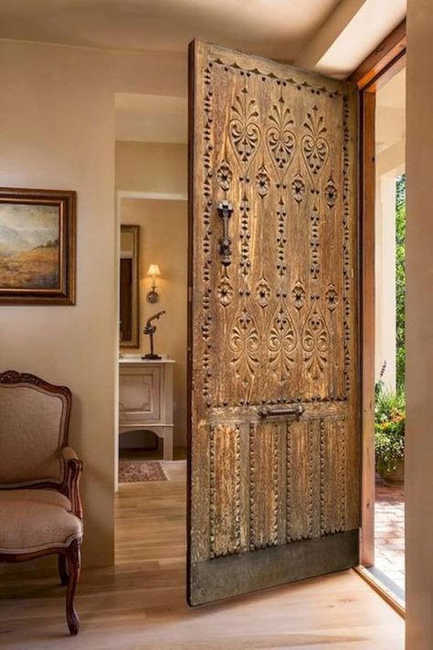 Small Crafts, Interior Design Per La Casa, Carved Doors, Design Del Prodotto, Dream House Interior, Beautiful Doors, Dream House Decor, House Inspo, Dream Home Design