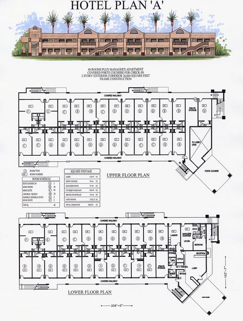 Plan A Motel Project Architecture, Motel Design Floor Plans, Motel Plan Design, Motel Plan Architecture, Motel Architecture Plan Design, Motel Design Plan, Hotel Plan Architecture Projects, Hotel Project Architecture, Motel Design