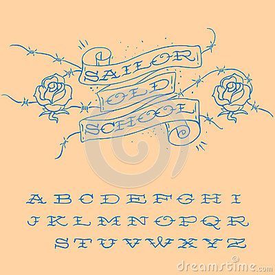 new school tattoo lettering #new #school #tattoo #lettering * new school tattoo lettering Traditional Tattoo Writing, Traditional Tattoo Banner, Tattoo Alphabet, Old School Fonts, Tattoo Banner, Font Love, Tattoo Lettering Styles, Writing Tattoos, Typography Alphabet