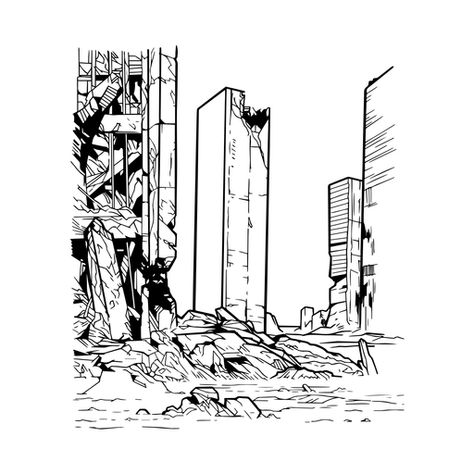 Destroyed city drawn #AD , #sponsored, #Ad, #drawn, #city, #Destroyed Destroy City Drawing, Destroyed City Drawing Reference, Ruined City Drawing, Abandoned City Drawing, Destroyed City Art, Destroyed Building Drawing, Destroyed City Drawing, Destroyed City Background, Destroyed City