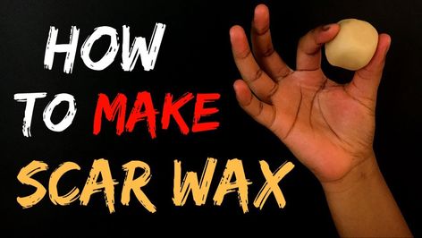 How To Make Scar Wax !! - YouTube Zombie Makeup Diy, Fake Scar, Scar Makeup, Scar Wax, Gore Makeup, Fake Makeup, Horror Make-up, Creepy Halloween Makeup, Halloween Makeup Diy