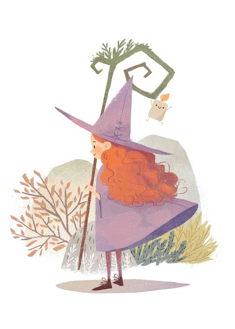 동화 삽화, Book Illustration Art, Halloween Illustration, Witch Art, A Witch, Childrens Illustrations, Children's Book Illustration, Whimsical Art, Halloween Art