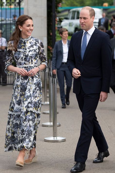 This Is Officially the Royals' Summer Shoe of Choice Espadrilles Wedding Outfit, Lady Amelia Windsor, Beige Espadrilles, Pink Summer Dress, Summer Wedges, Summer Shoe, Casual Day Dresses, Where To Shop, Prairie Dress