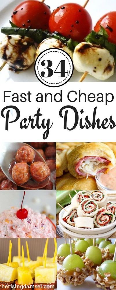 34 Easy and Cheap Meals to Impress at any Party. Most of these recipes are under 5 ingredients and can easily be whipped together on any busy work night! #food #appetizers #quickfood #partypleasers #recipes #foodroundup #reciperoundup #partydishes Party Appetizers Easy Cheap, Cheap Finger Foods, Party Food Easy Cheap, Cheap Appetizers, Cheap Snack, Cheap Party, Party Appetizers Easy, Easy Party Food, Impressive Recipes