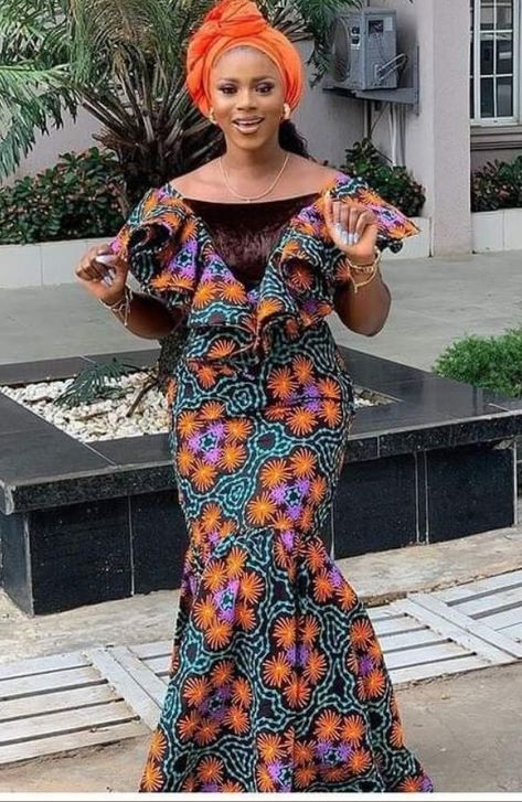 Long Ankara Dresses, Ankara Styles For Women, Ankara Long Gown, Stylish Naija, Ankara Long Gown Styles, African Fabric Dress, Long African Dresses, Ankara Gown, Best African Dresses