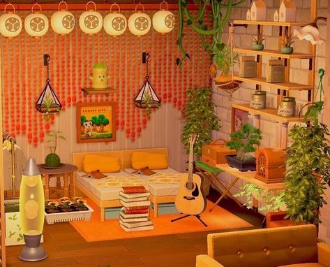 Fancy Apartment, 70s Room, Happy Home Paradise, 70s House, Animal Crossing Wild World, Retro Room, Cute Fall Wallpaper, Animal Crossing Pocket Camp, New Animal Crossing