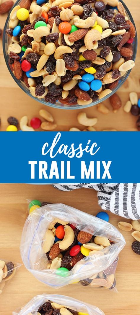 Sweet And Salty Trail Mix, Island Desserts, Easy Trail Mix Recipes, Homemade Trail Mix Recipes, Salty Trail Mix, Healthy Trail Mix Recipes, Trail Mix Snack, Trail Mix Recipe, Healthy Trail Mix