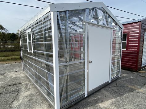 Steel storage sheds