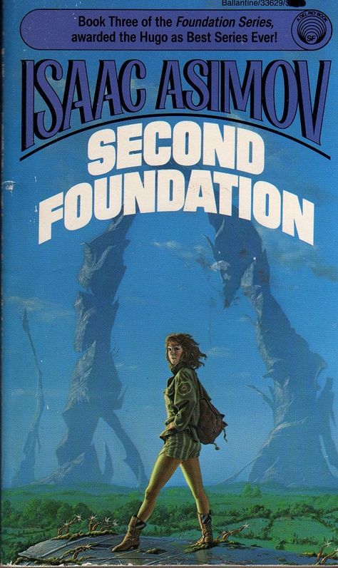 "Second Foundation" by Isaac Asimov. The third volume of the original Foundation Trilogy. Literary Illustration, Isaac Asimov Books, Asimov Foundation, Vintage Scifi, Classic Sci Fi Books, Robert Silverberg, Retro Scifi, Foundation Series, Scifi Art