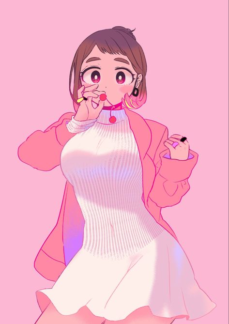 Please Do Not Repost This Pin Without My Permission Mha Ochako Fanart, Ochako Uraraka Fanart, Holly Aesthetic, Ochako Fanart, Uraraka Fanart, Tokoyami Boku No Hero, Ochako Uraraka, Hero Girl, Boku No Hero Academia Funny