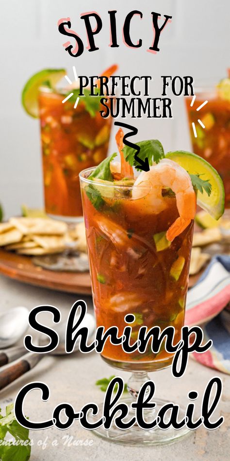 Mexican Shrimp cocktail, better known as Coctel De Camarones, is a delicious dish that combines shrimp, onion, jalapenos, tomatoes, and cucumbers in a homemade sauce that is perfect to enjoy all summer long. Mexican Shrimp Cocktail Recipe Authentic, Mexican Shrimp Cocktail Recipe, Shrimp Cocktail Sauce, Mexican Shrimp Cocktail, Tomatoes And Cucumbers, Cocktail Shrimp Recipes, Alcoholic Punch Recipes, Mexican Shrimp, Homemade Sauce Recipes