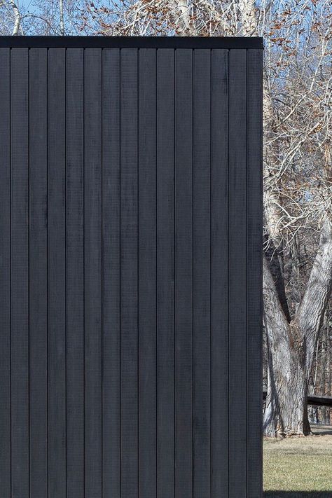 Form 001 - Vulcan Cladding & Decking in Nero Abodo Vulcan Cladding, Black Timber Cladding Exterior, Black Cladding Exterior, Black Wood Cladding, Abodo Cladding, Exterior Wood Paneling, Black Timber Cladding, Boathouse Ideas, House Exterior Cladding